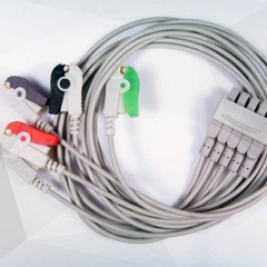 ЭКГ магистральный кабель и Leadwire